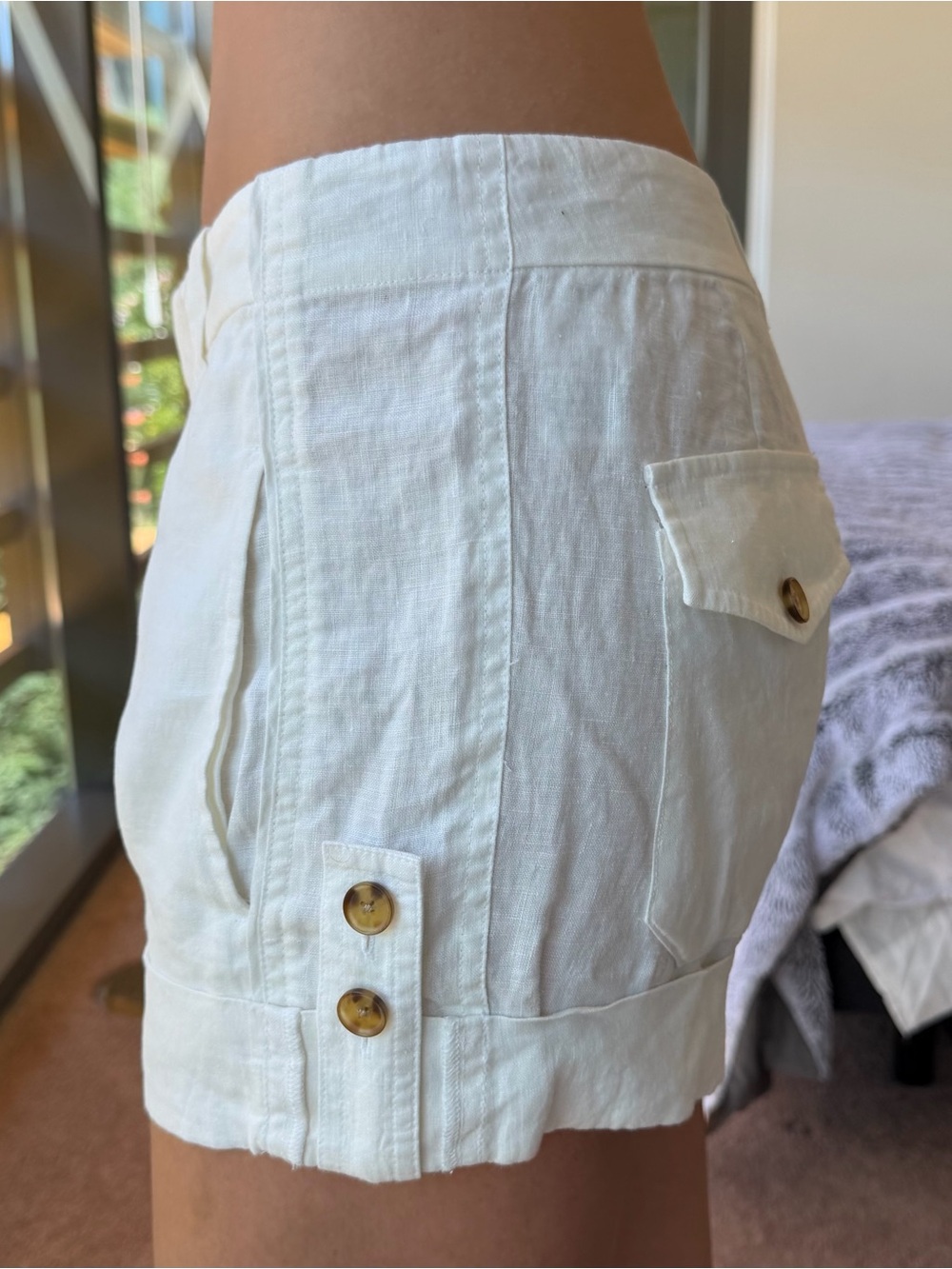 Vince White Summer Shorts - Picture 2 of 5